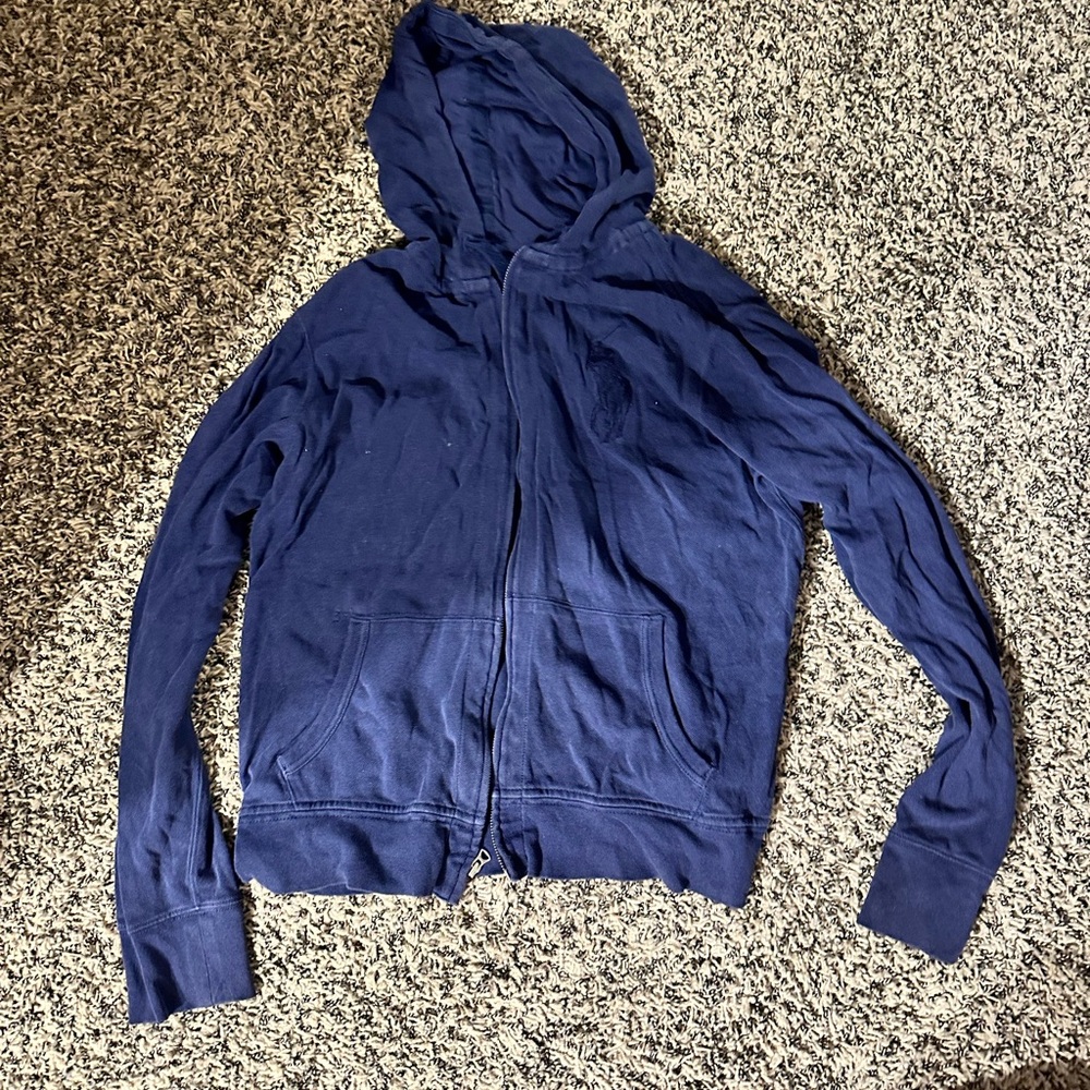 Ralph Lauren Navy Zip-Up Jacket